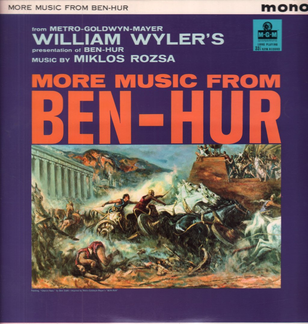 Ben Hur - More Music From - Lp