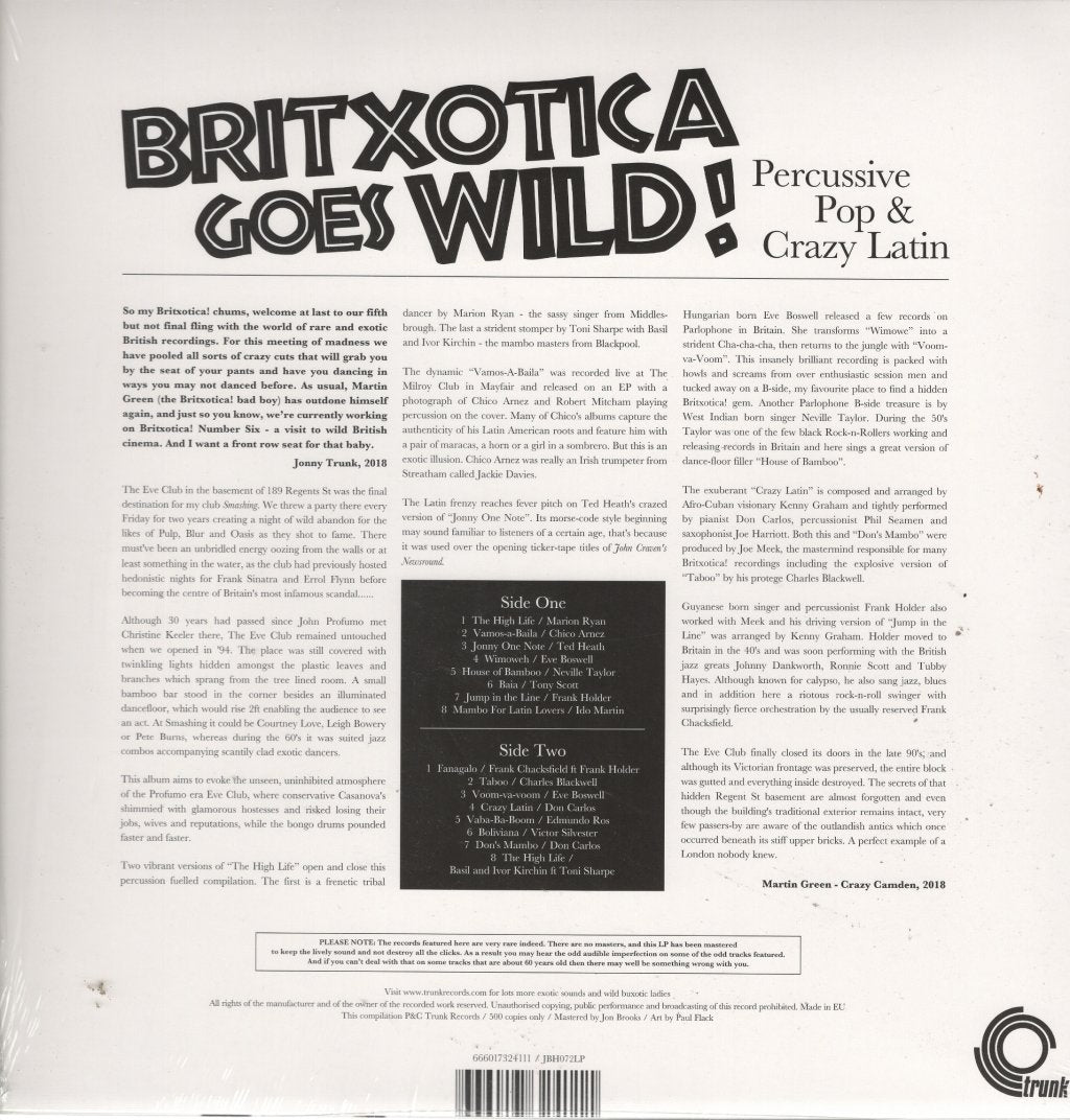 Various Artists - Britxotica Goes Wild! - Lp