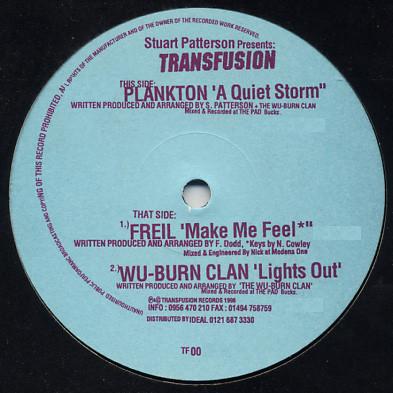 Stuart Patterson - Transfusion - 12 Inch