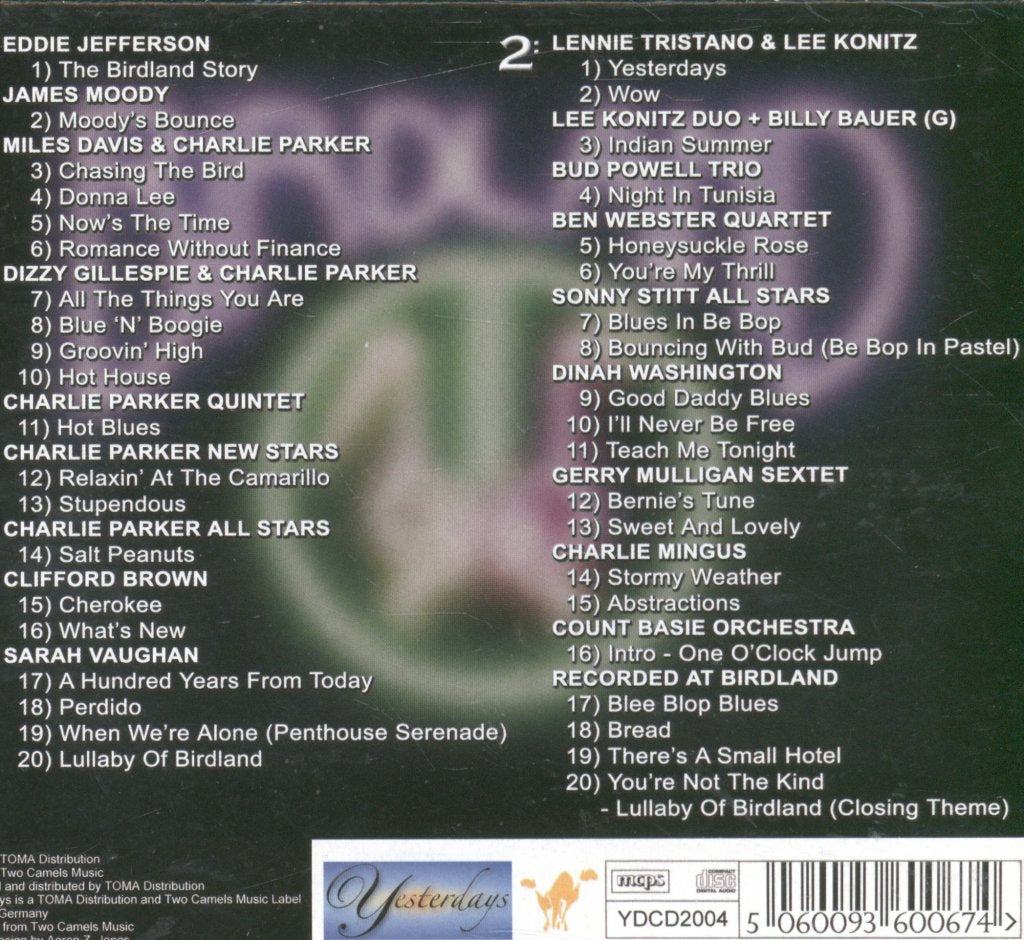 Various Artists - Birdland New York City - Double Cd