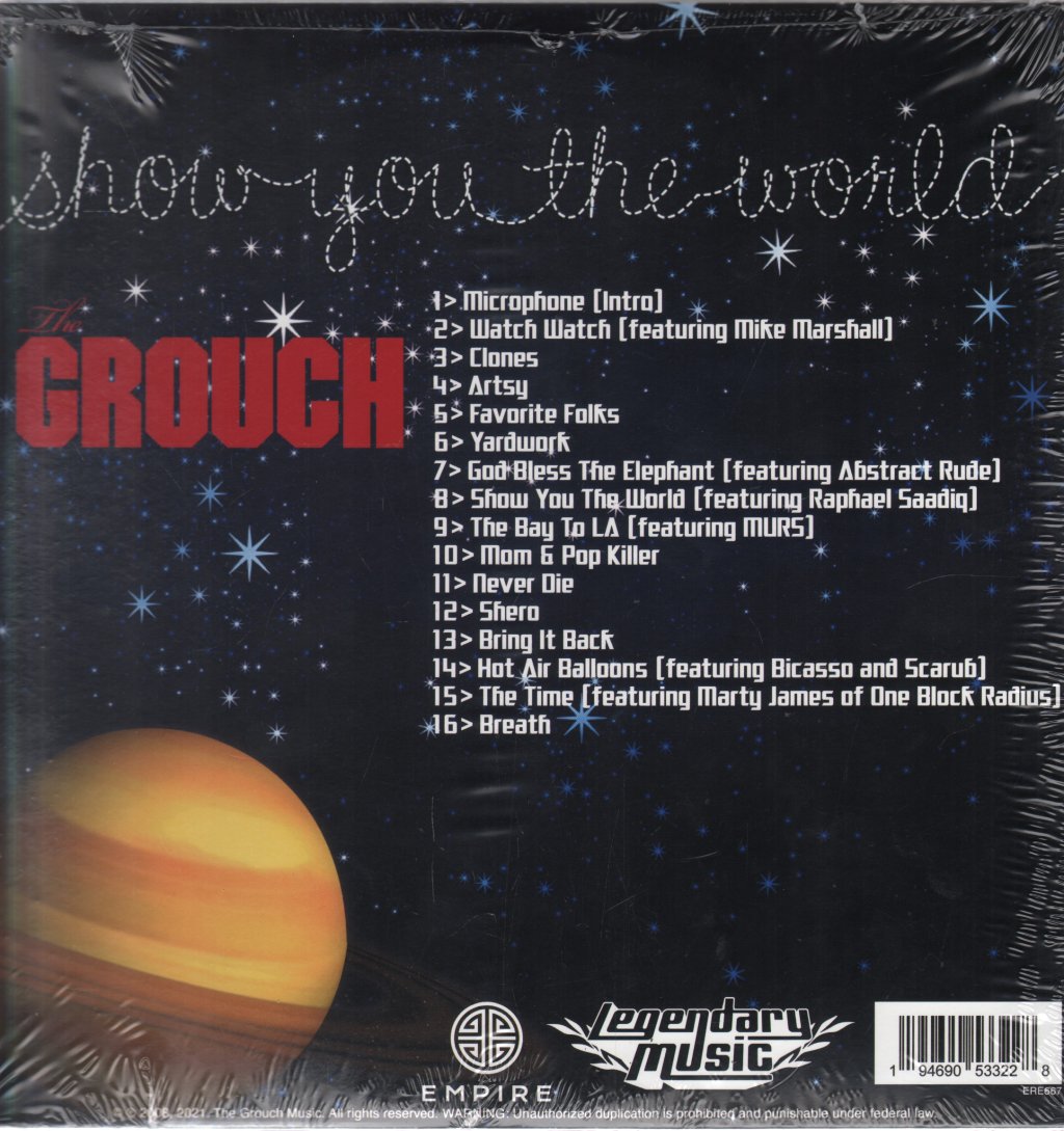 Grouch - Show You The World (RSD2022) - Double Lp