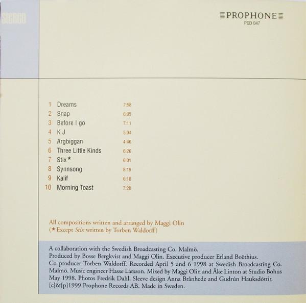 Maggi Olin Sextet - Dreams - Cd