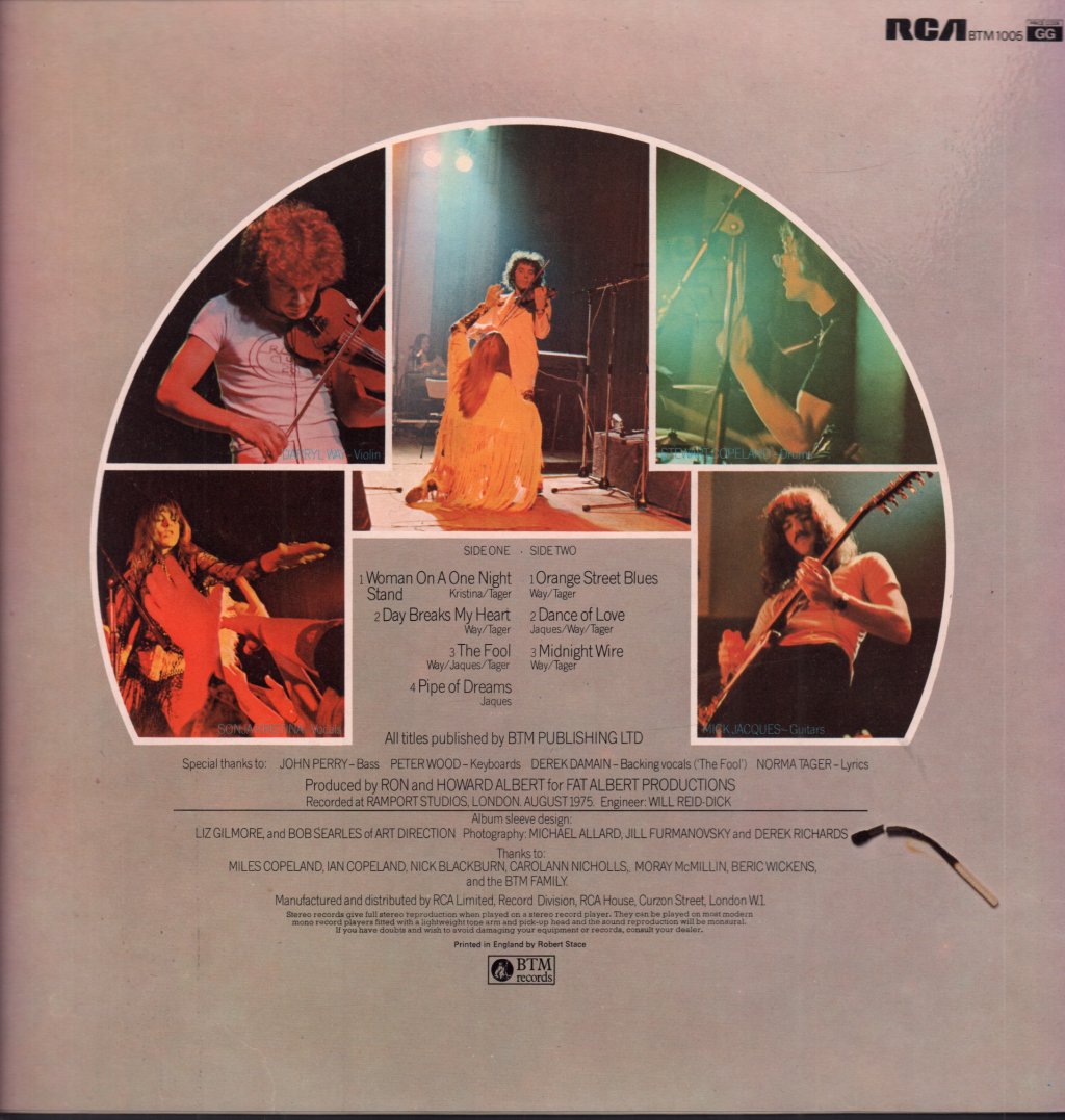 Curved Air - Midnight Wire - Lp