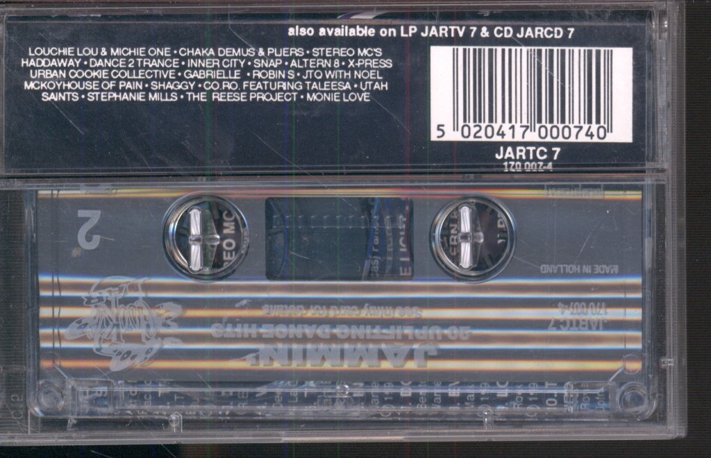 Various Artists - Jammin - 20 Uplifting Dance Hits - Cassette