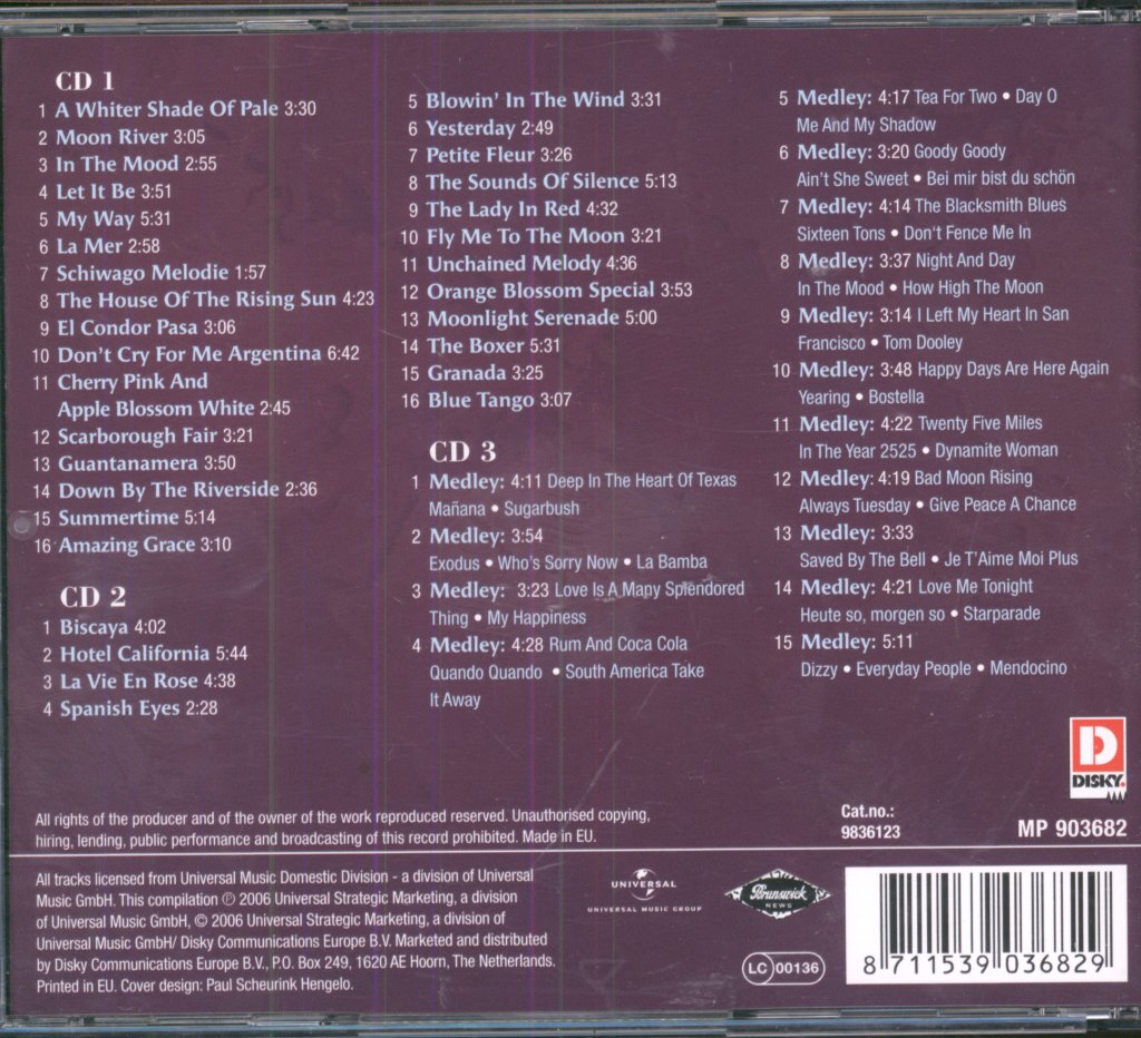 James Last - World Songs - Cd Set
