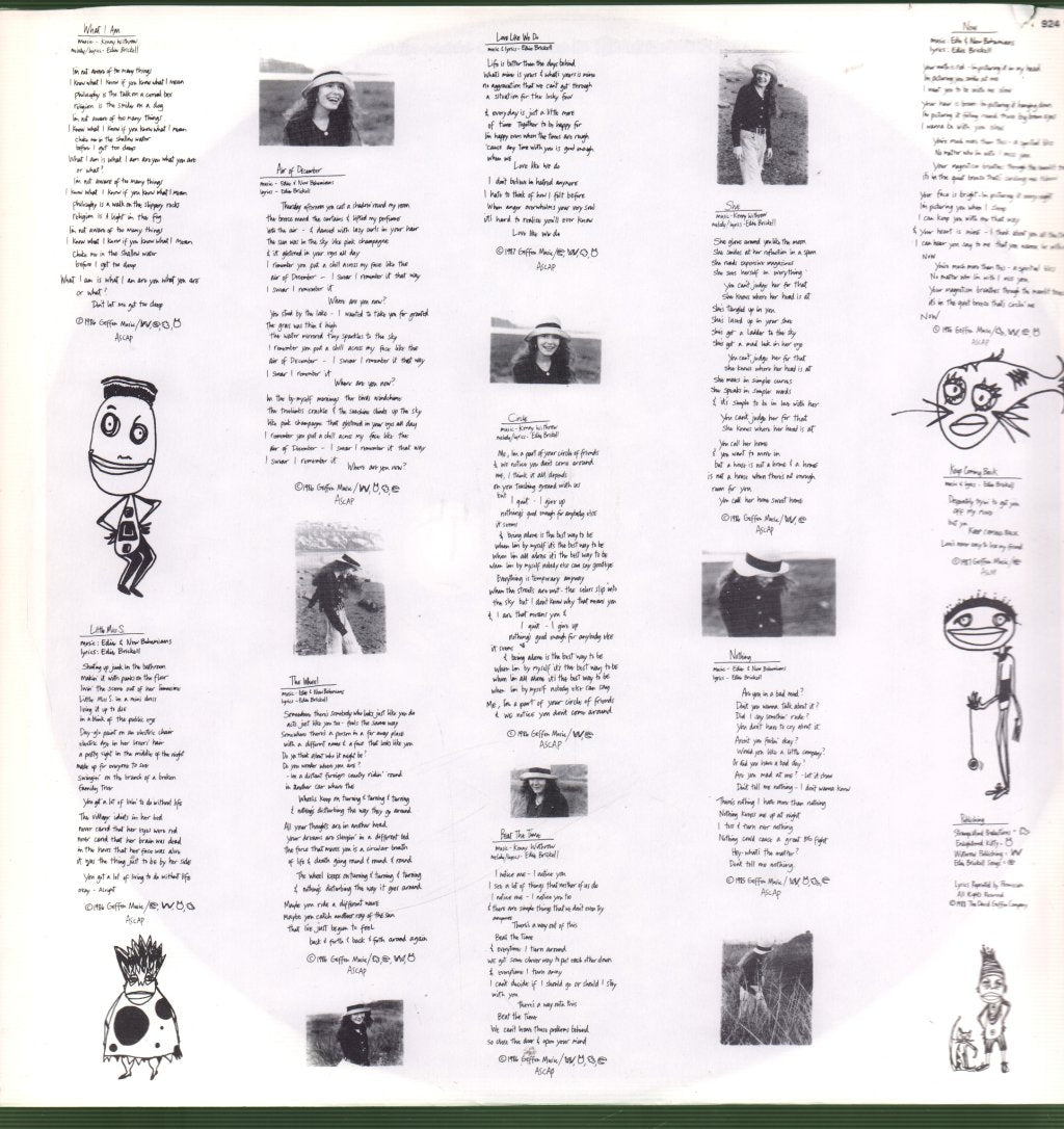 Edie Brickell And New Bohemians - Shooting Rubberbands At The Stars - Lp