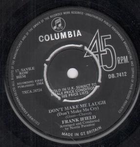 Frank Ifield - Don't Make Me Laugh - 7 Inch