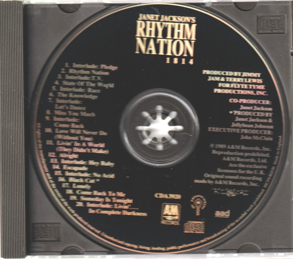 Janet Jackson - Rhythm Nation - Cd