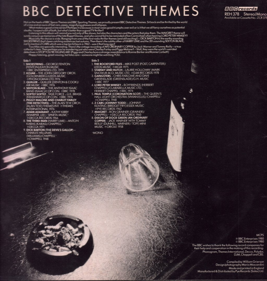 Bbc Detective Themes - Bbc Detective Themes - Lp