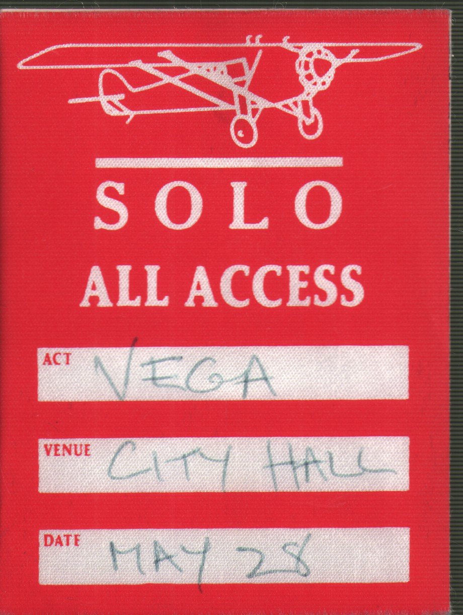 Suzanne Vega - Sheffield City Hall 28 May 1987 - Pass