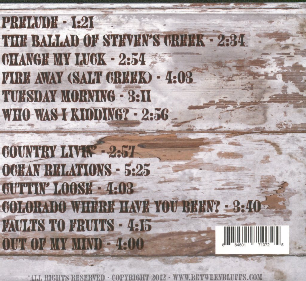 Between Bluffs - Faults To Fruit - Cd