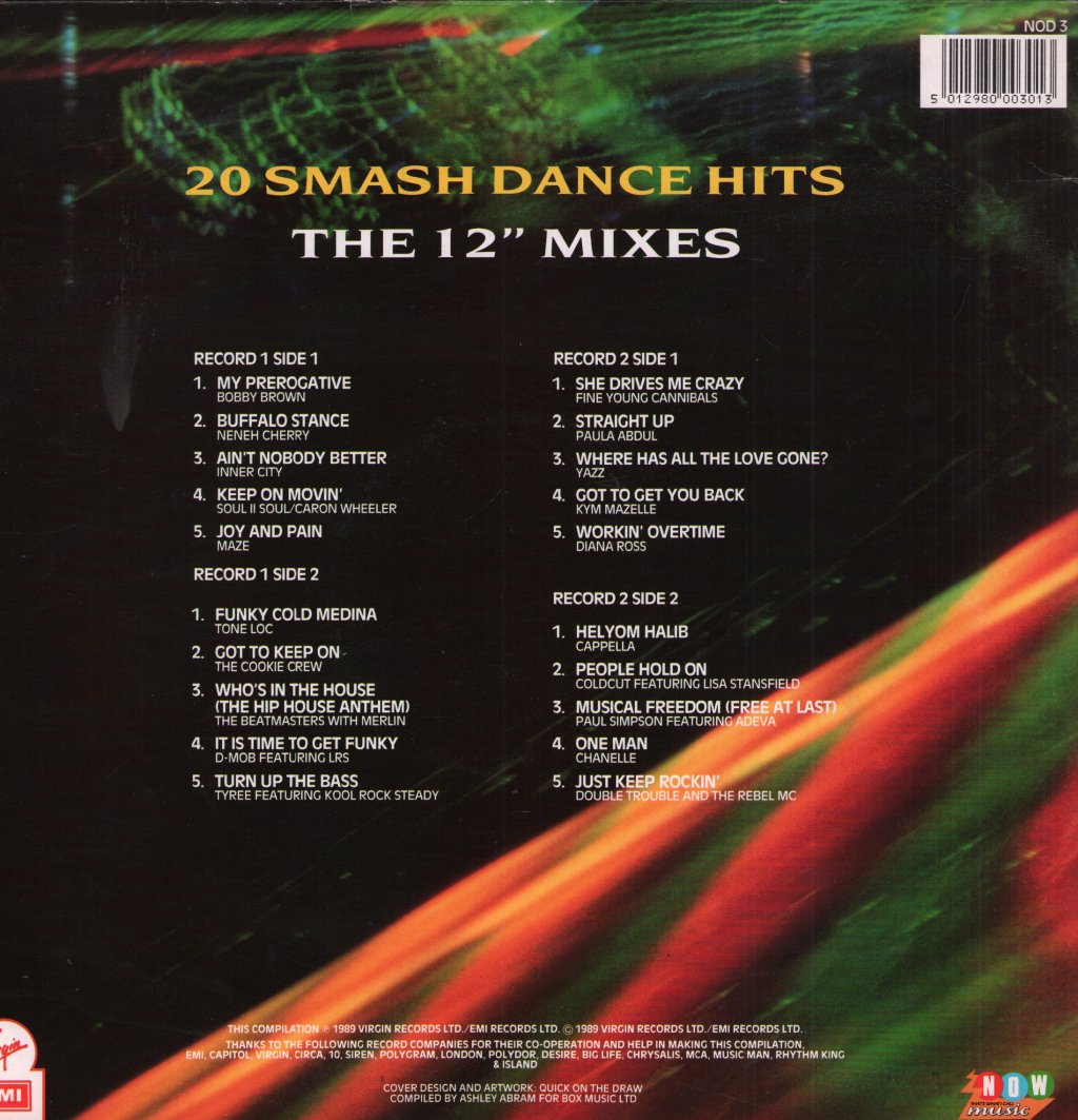 Various Artists - Now Dance 89 - Double Lp