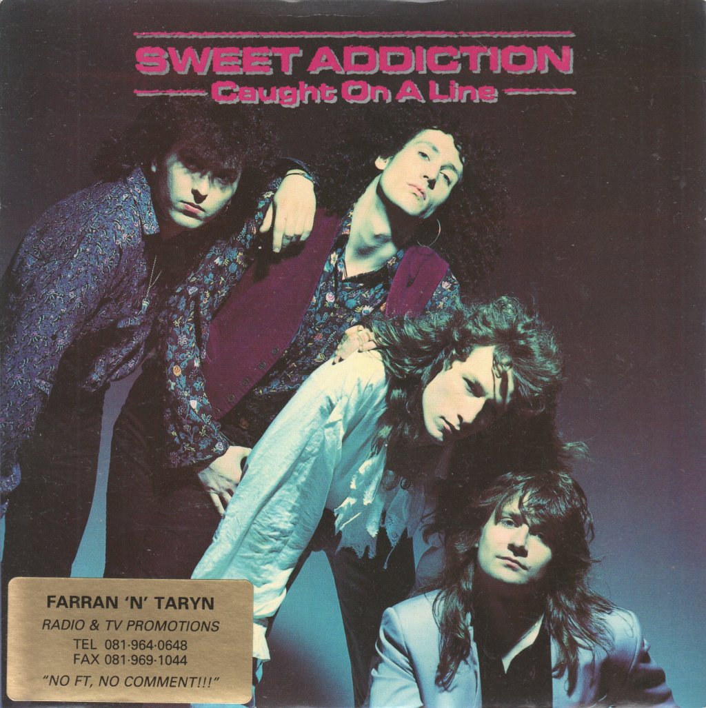 Sweet Addiction - Caught On A Line - 7 Inch