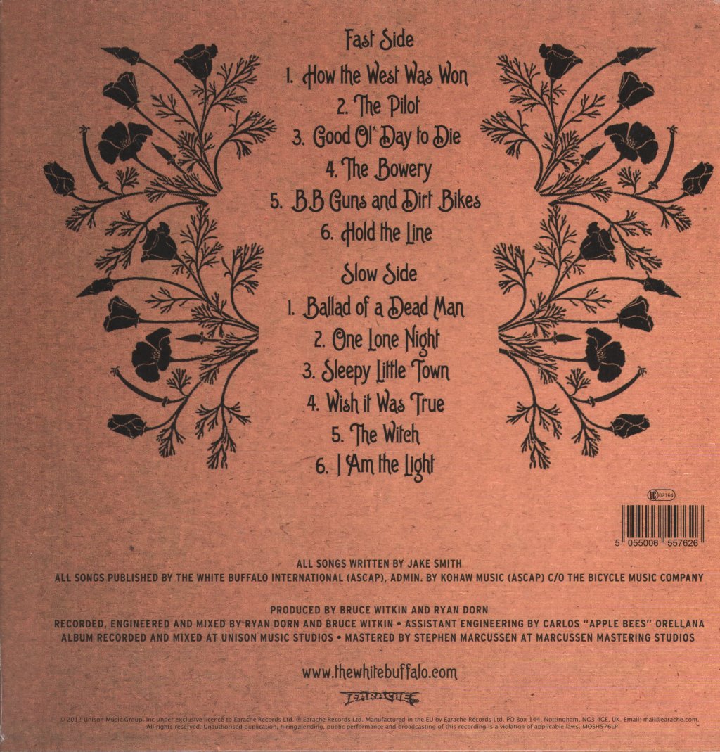 White Buffalo - Once Upon A Time In The West - Lp