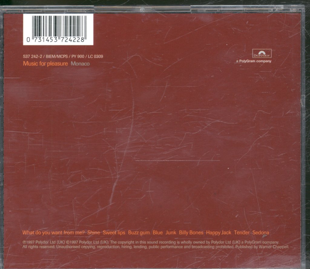 Monaco - Music For Pleasure - Cd