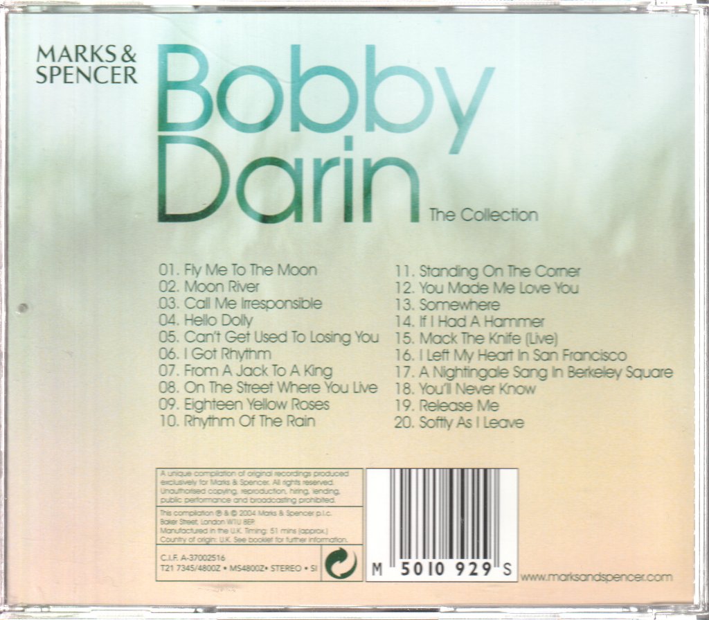 Bobby Darin - Collection - Cd