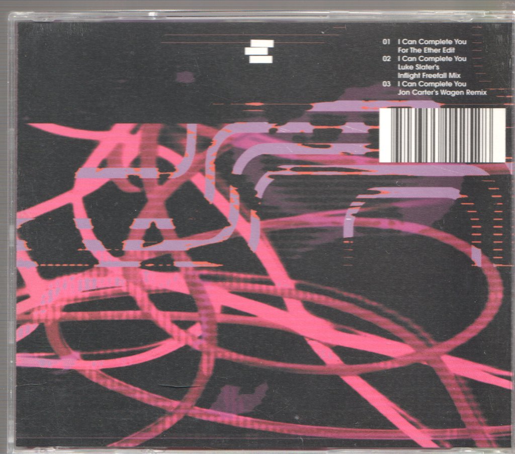 Luke Slater - I Can Complete You - Cd – Vinyl Tap