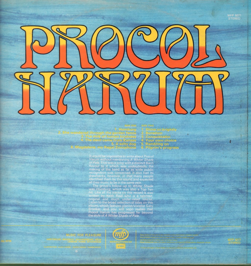 Procol Harum - A Salty Dog - Lp