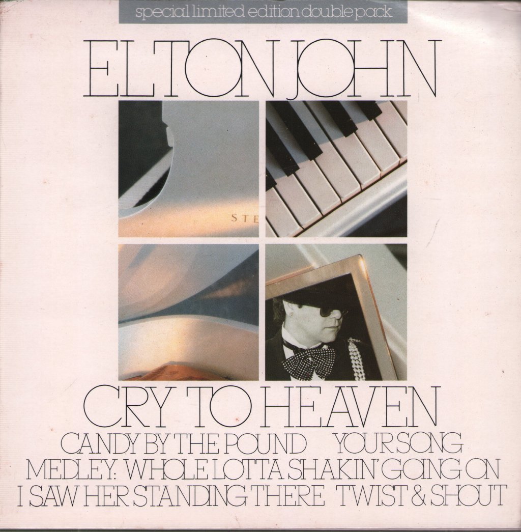 Elton John - Cry To Heaven - Double 7 Inch