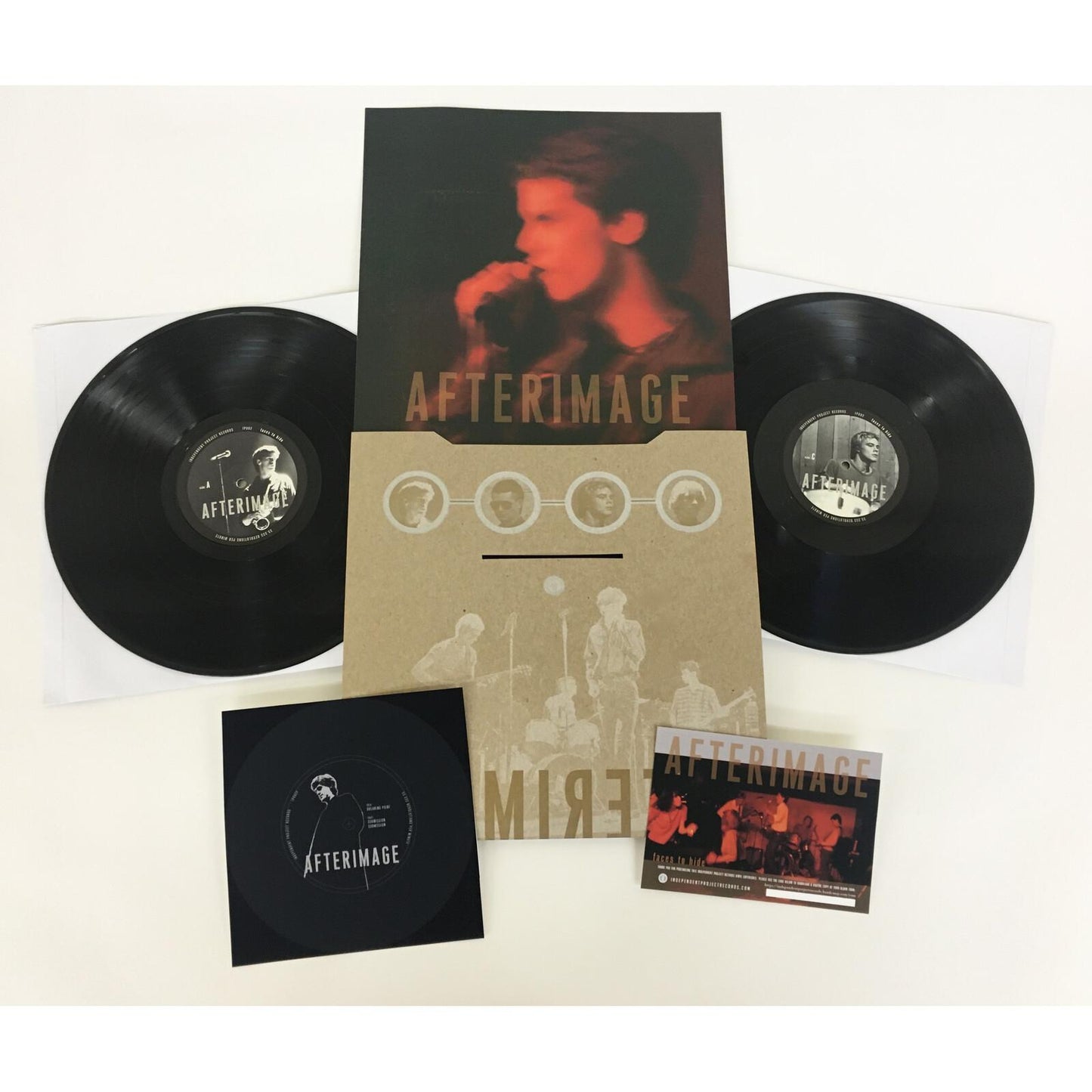 Afterimage - Faces To Hide - Double Lp