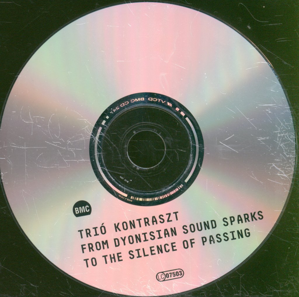 Trio Kontraszt - From Dyonisian Sound Sparks To The Silence Of Passing - Cd