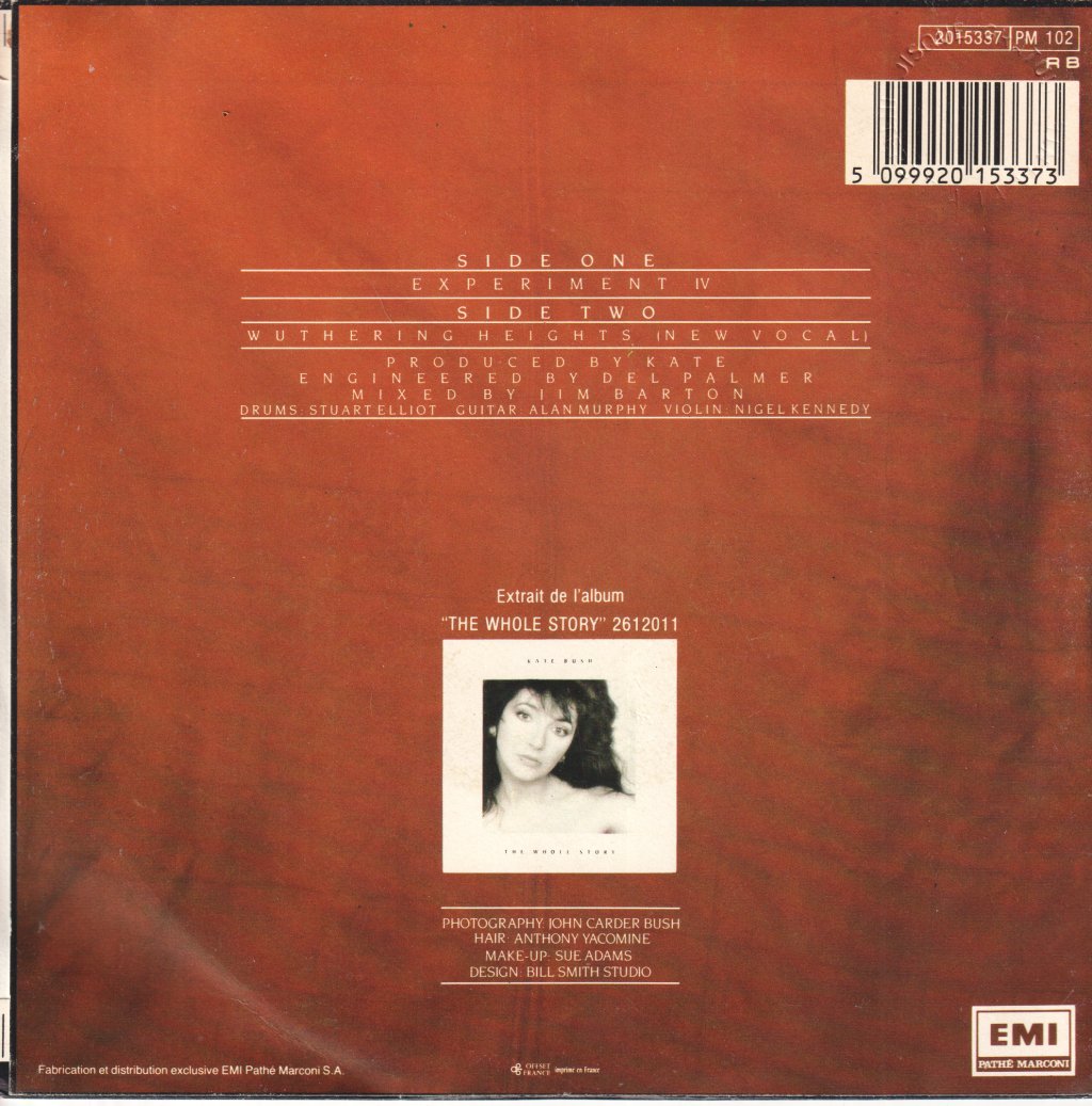 Kate Bush - Experiment Iv - 7 Inch