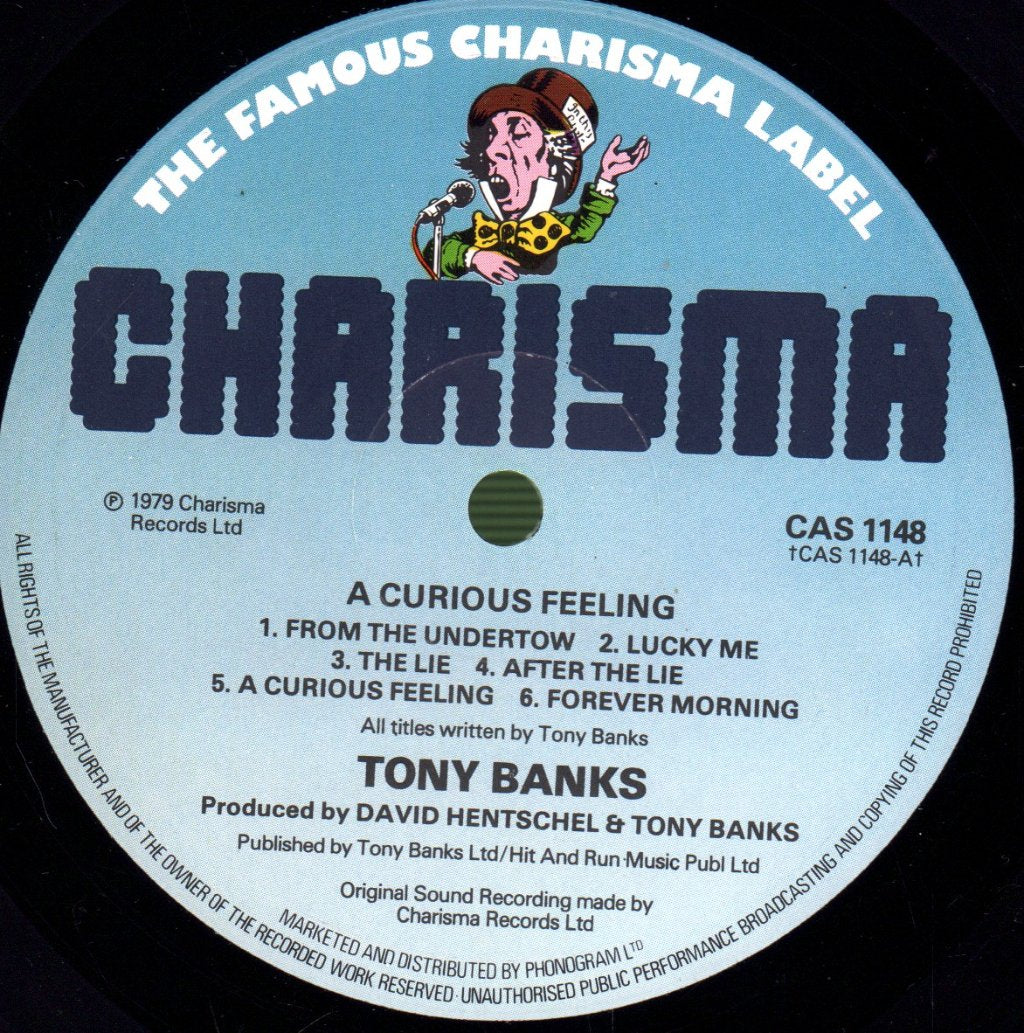 Tony Banks - A Curious Feeling - Lp