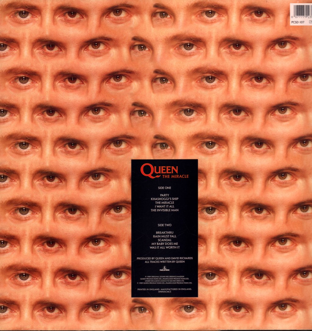Queen - Miracle - Lp