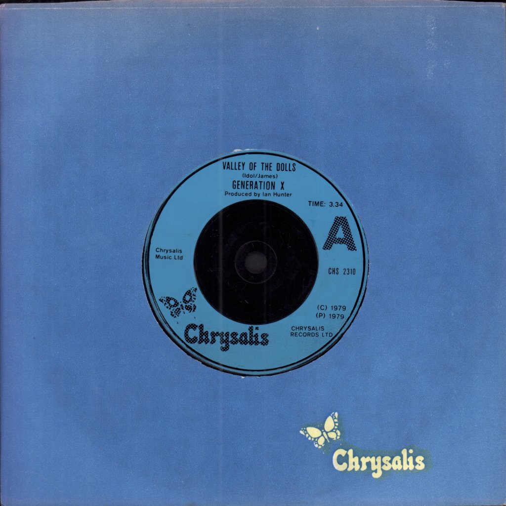 Generation X - Valley Of The Dolls - 7 Inch