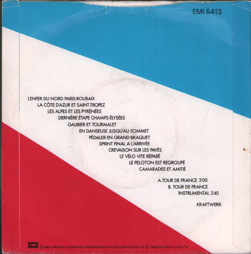 Kraftwerk - Tour De France - 7 Inch