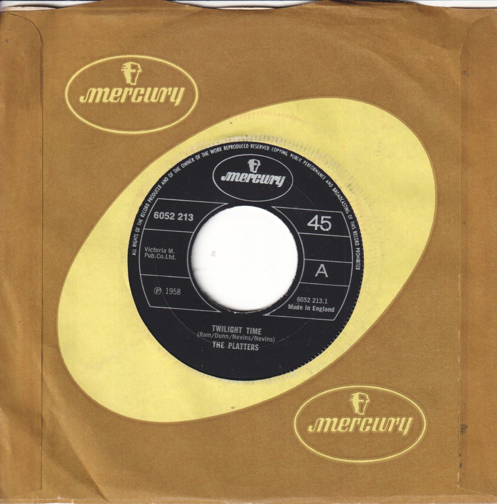 Platters - Twilight Time - 7 Inch