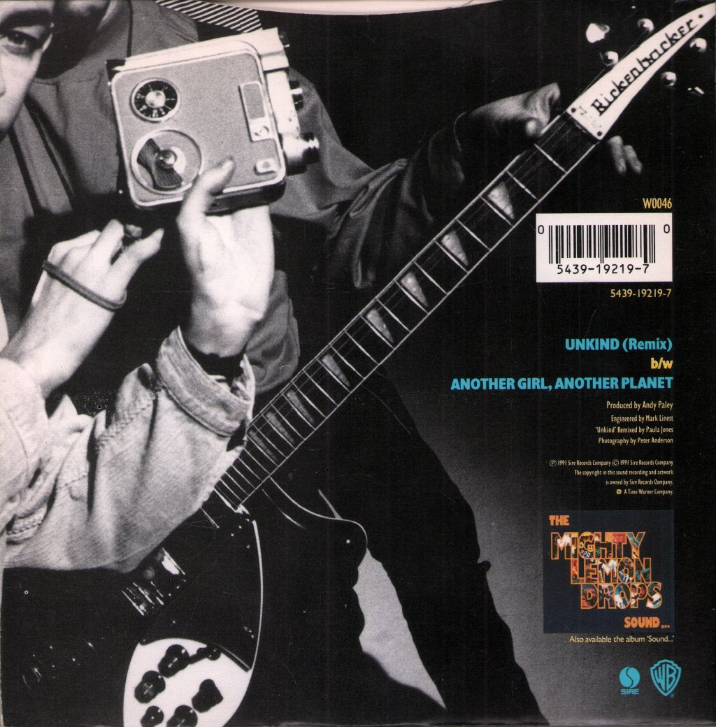 Mighty Lemon Drops - Unkind - 7 Inch