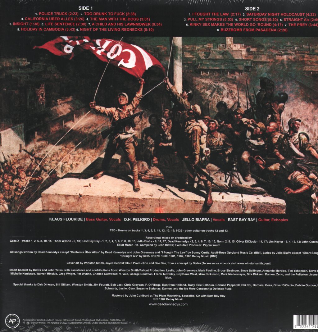 Dead Kennedys - Give Me Convenience Or Give Me Death - Lp