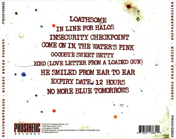 Wristmeetrazor - Misery Never Forgets - Cd