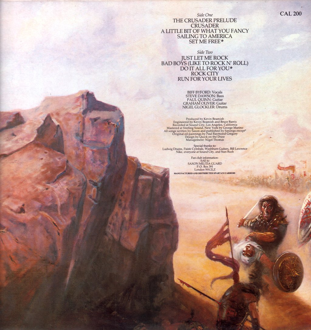 Saxon - Crusader - Lp