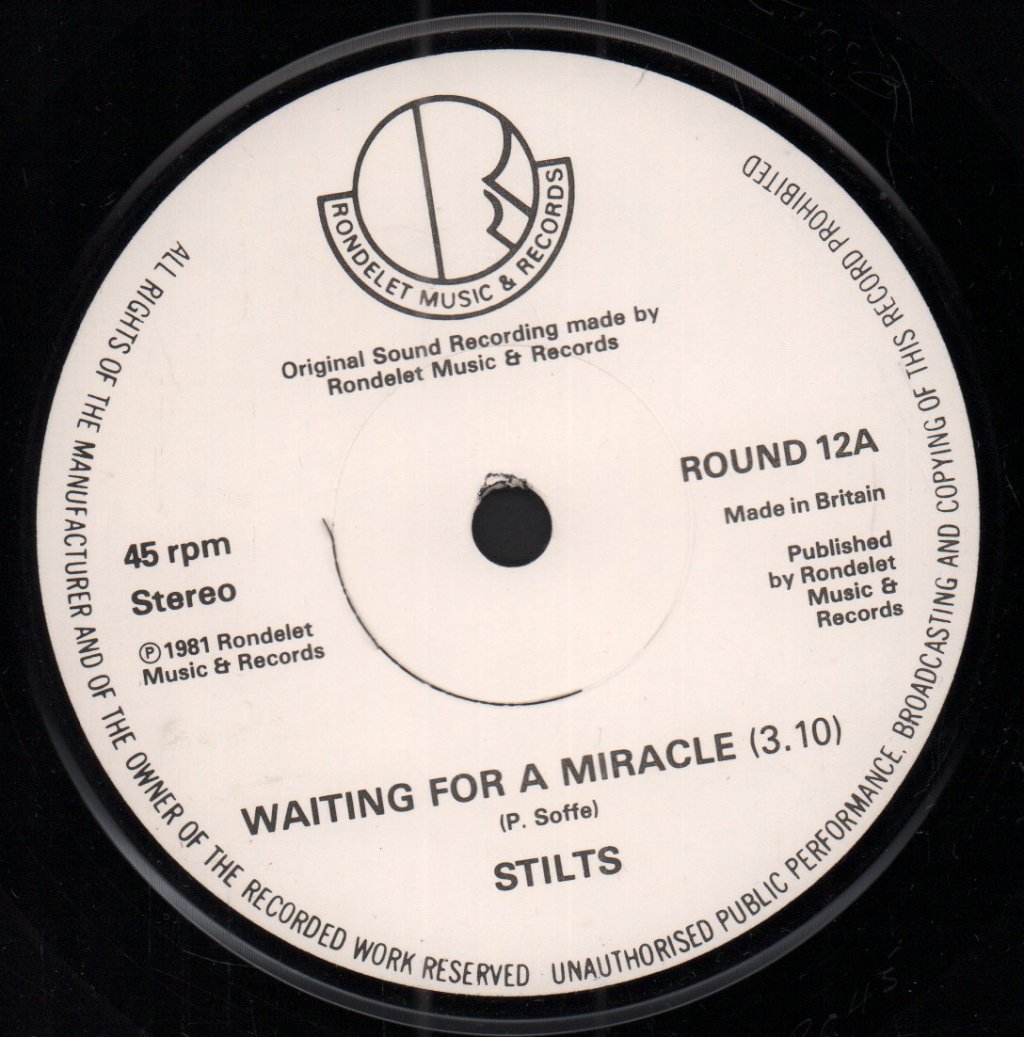 Stilts - Waiting For A Miracle - 7 Inch