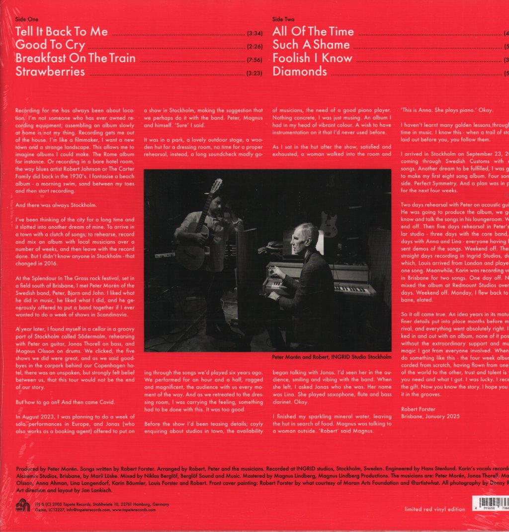 Robert Forster - Strawberries - Lp