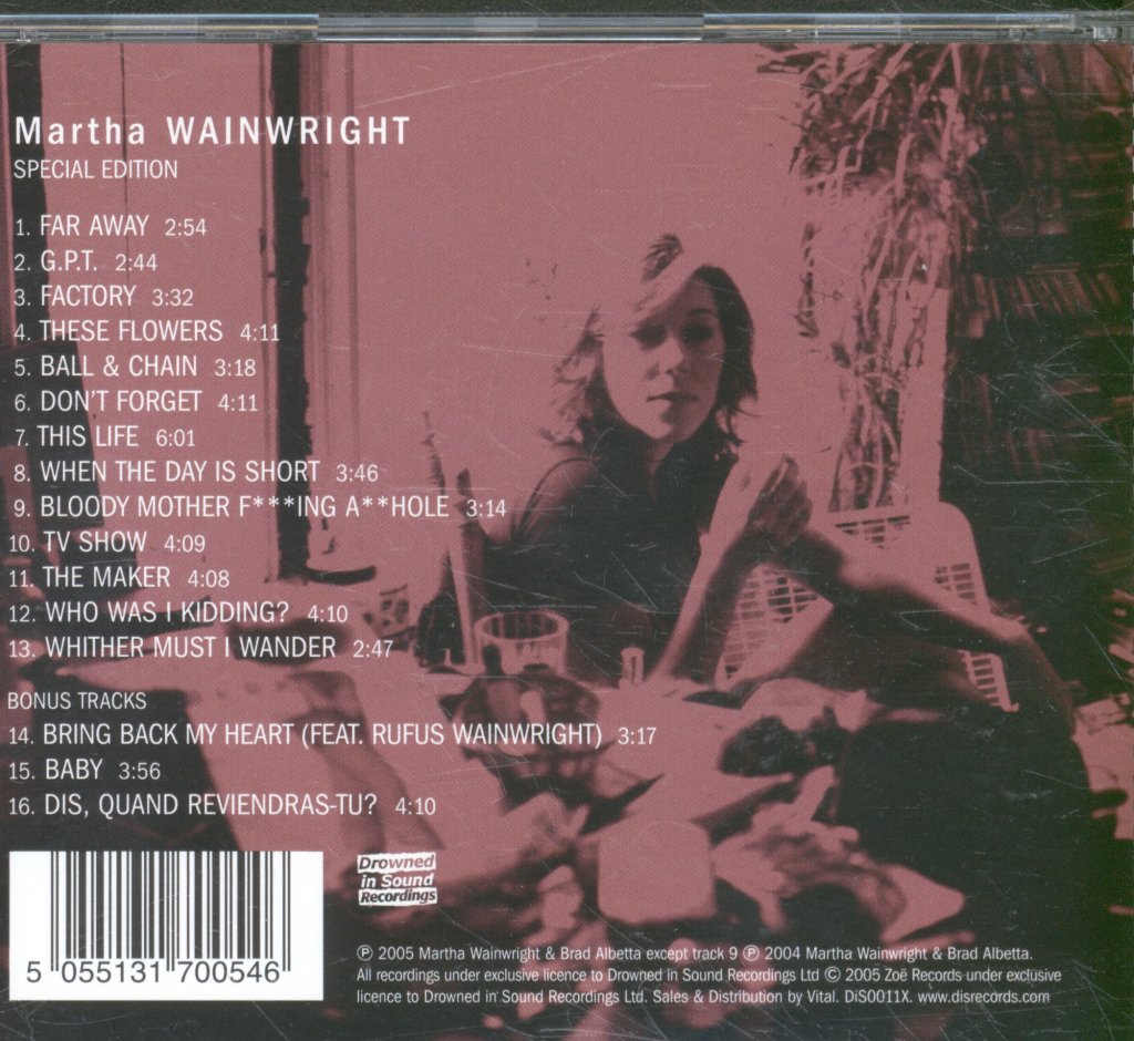 Martha Wainwright - Martha Wainwright - Cd
