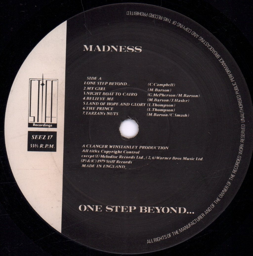 Madness - One Step Beyond - Lp