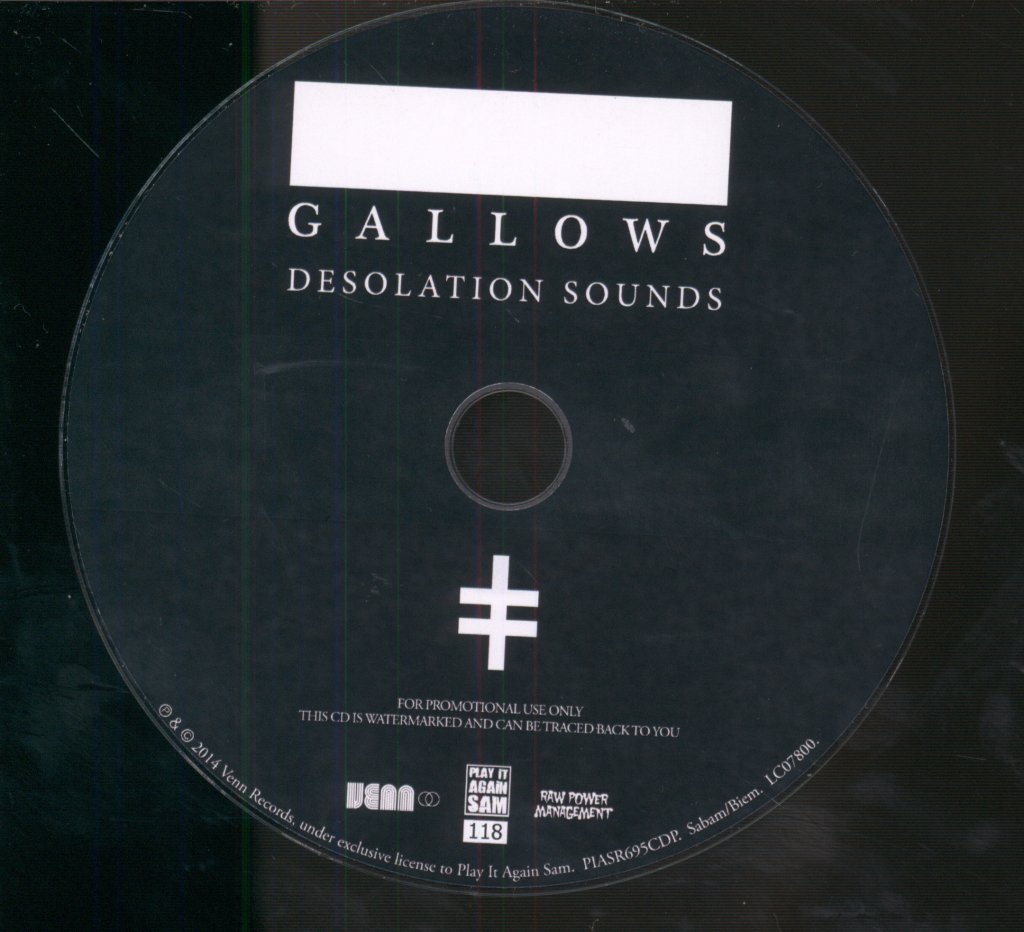 Gallows - Desolation Sounds - Cdr