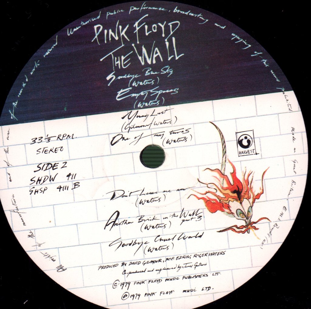 Pink Floyd - Wall - Double Lp