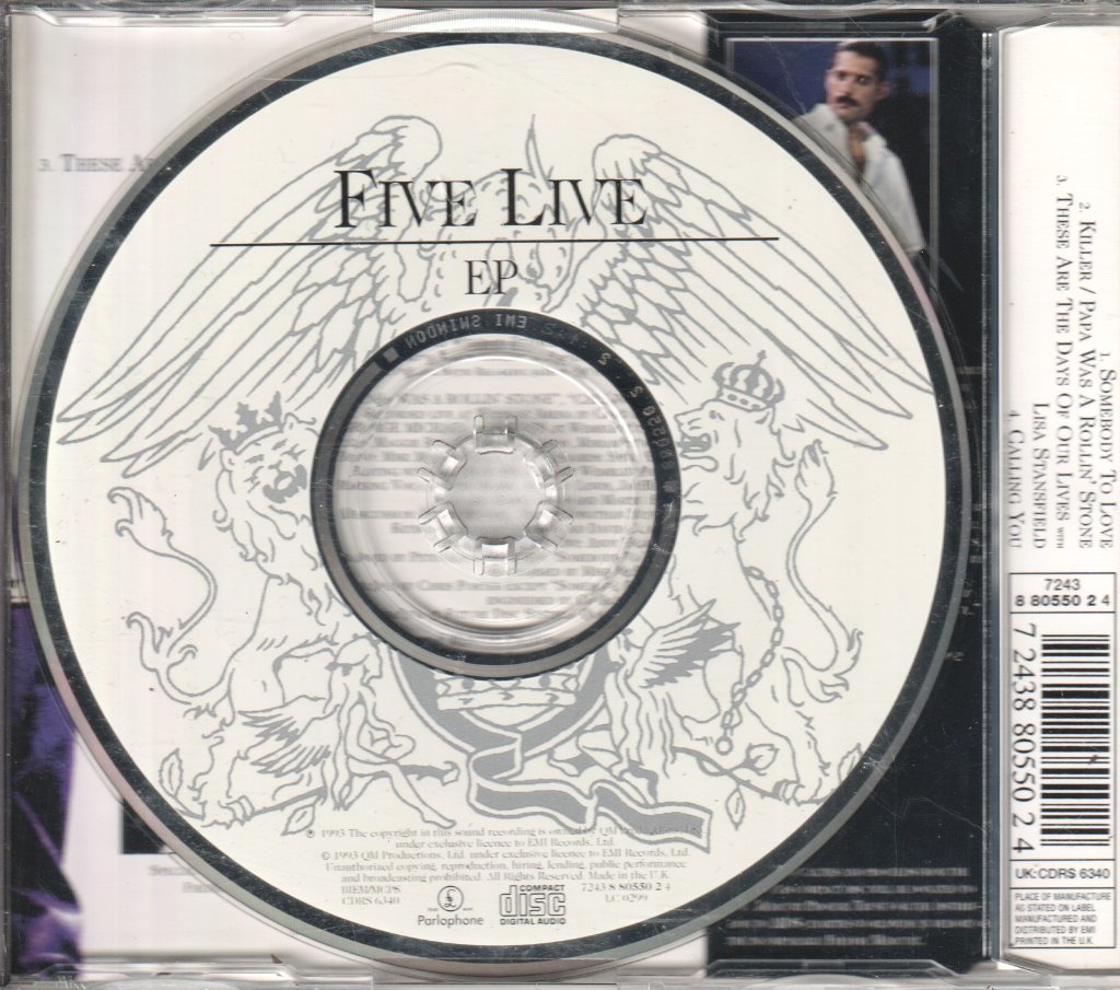 George Michael And Queen - Five Live Ep - Cd