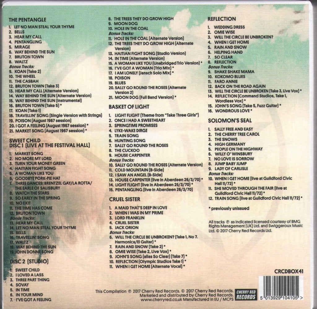 Pentangle - Albums - Cd Set