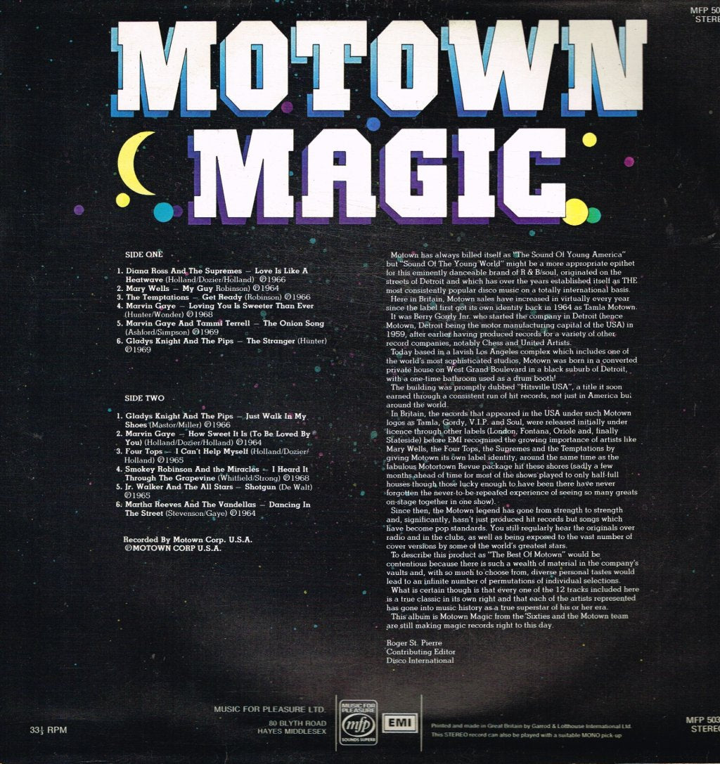 Various Artists - Motown Magic - Lp