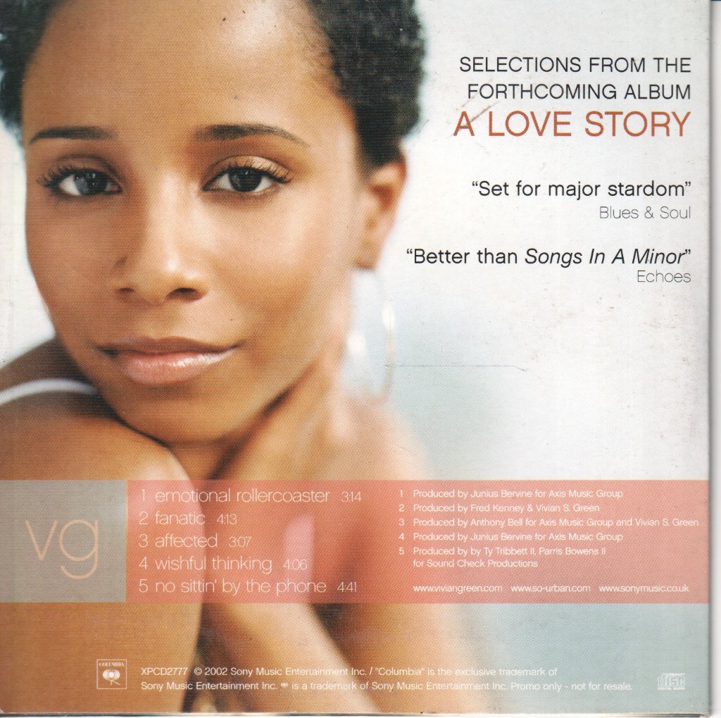 Vivian Green - A Love Story Selections From The Forthcoming Album - Cd