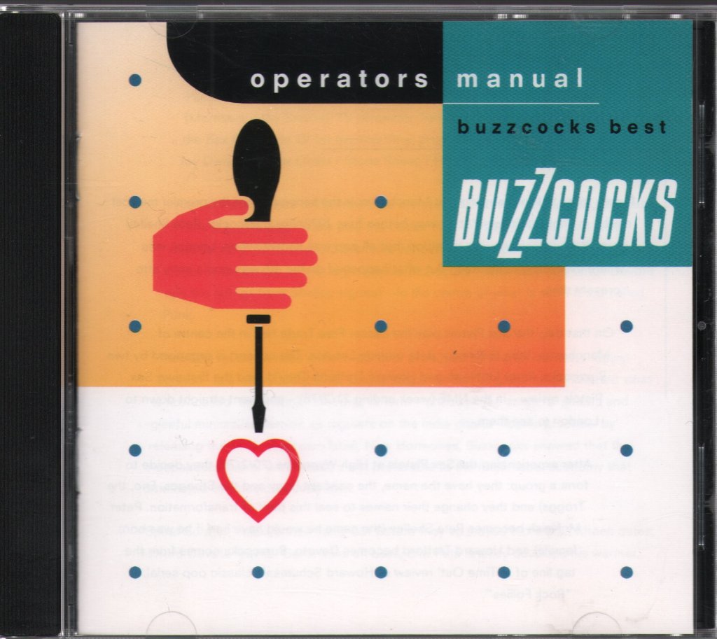 Buzzcocks - Operators Manual (Buzzcocks Best) - Cd