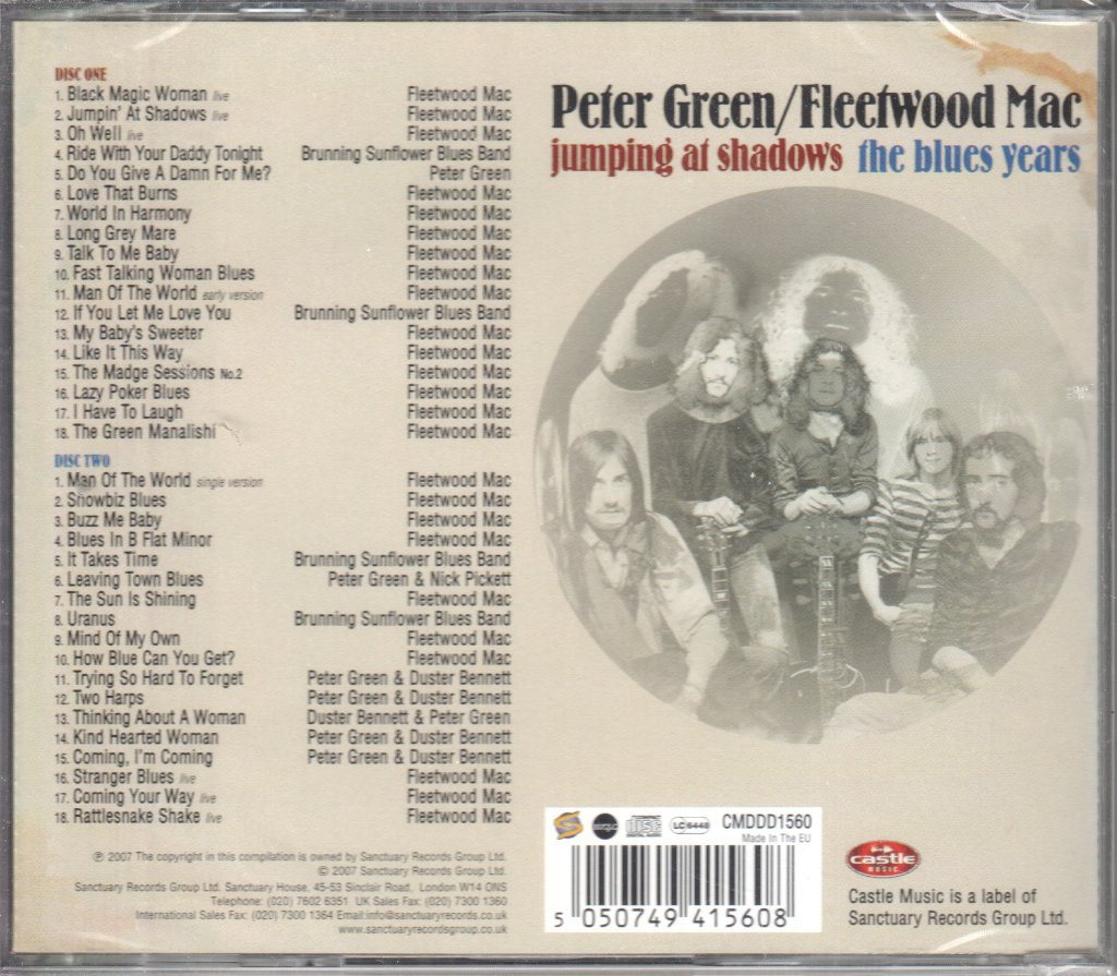 Peter Green's Fleetwood Mac - Jumping At Shadows The Blues Years - Cd