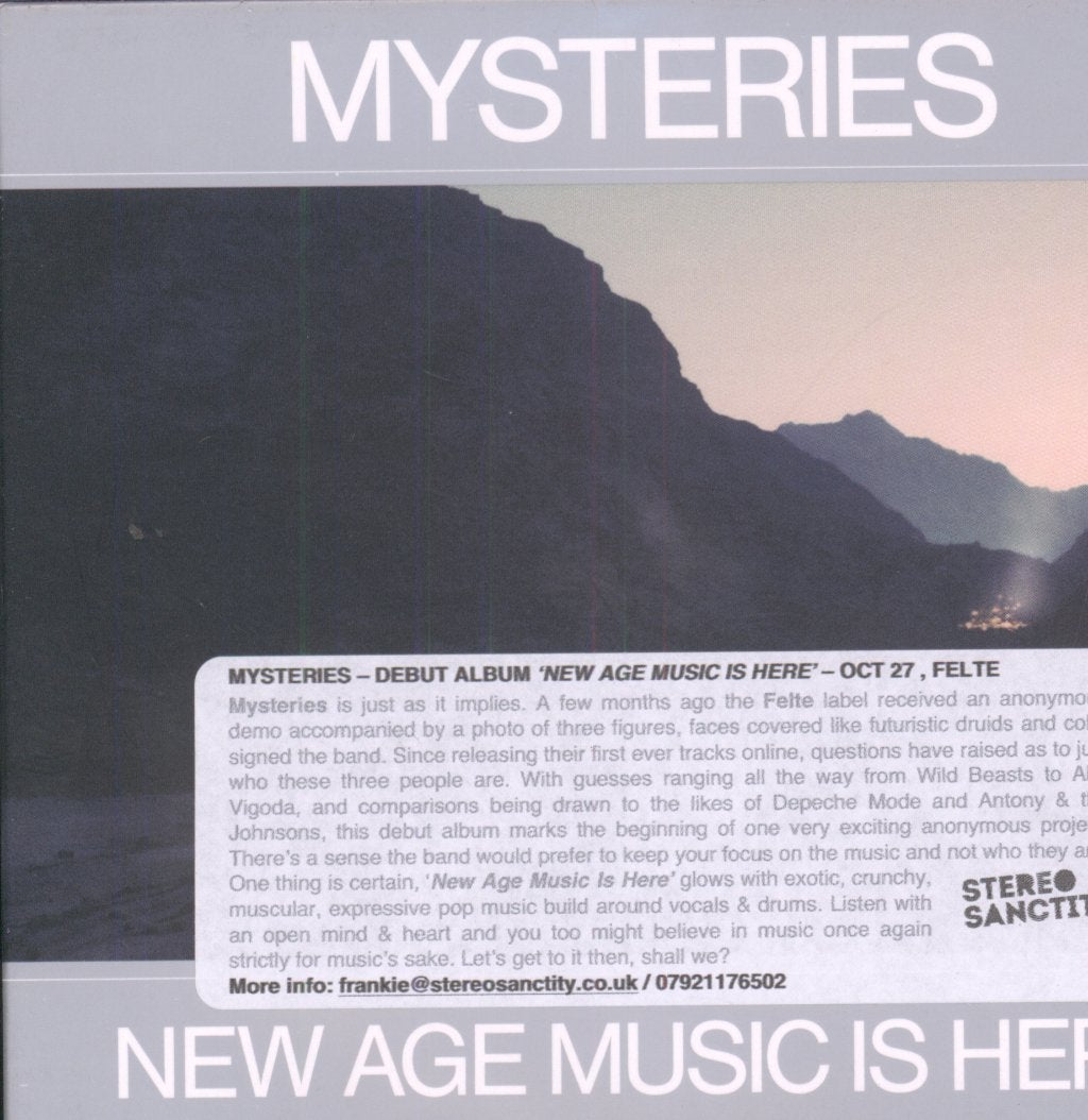 Mysteries - New Age Music Is Here - Cd