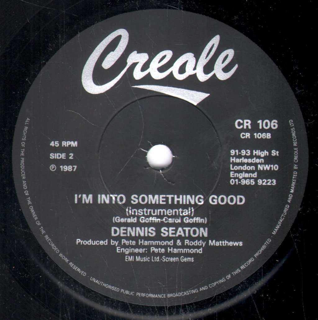 Dennis Seaton - I'm Into Something Good - 7 Inch