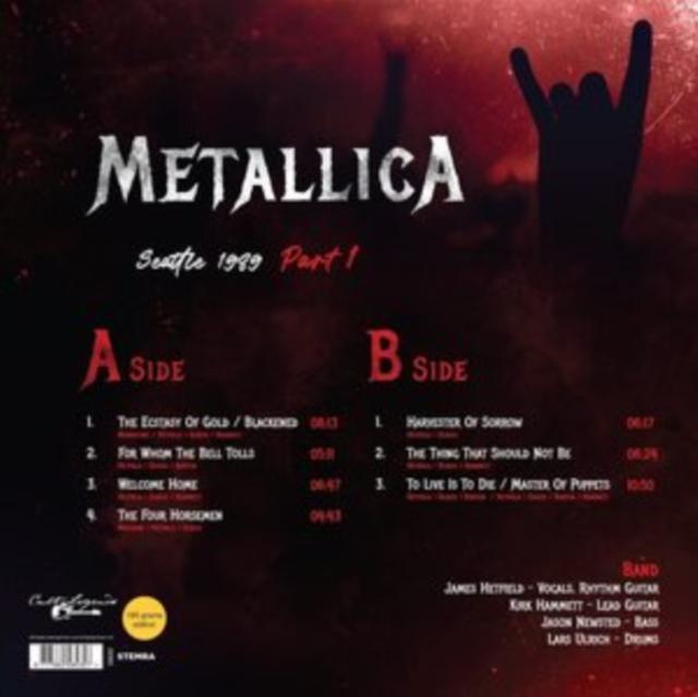 Metallica - Seattle 1989 Part 1 - 12 Inch